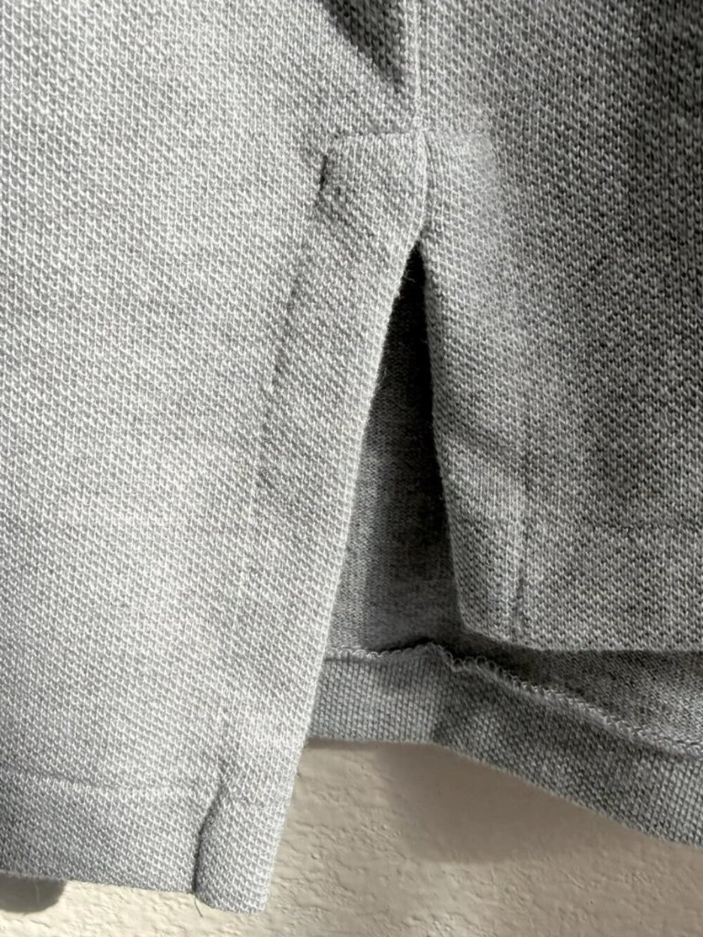 Polo Ralph Lauren Men's The Big Shirt Polo Cotton Grey Heather Size L NWT - Picture 4 of 14